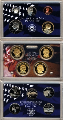 2007 U.S. Mint Clad Proof Set in OGP with CoA