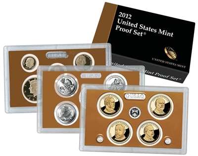 2012 U.S. Mint Clad Proof Set in OGP with CoA