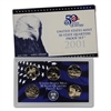 2001 - S Clad Proof State Quarter 5-pc. Set With Box/ COA