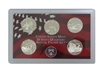 2001 - S Silver Proof State Quarter 5-pc. Set No Box or CoA