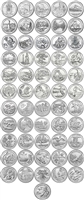 2010 - 2021 D Mint 56 Coin National Park Quarter Set