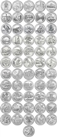 2010 - 2021 P and D BU National Park Quarter 112 Coin Set