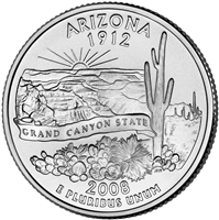 2008 - D Arizona State Quarter