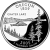 2005 -P Oregon - Roll of 40 State Quarters