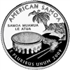 2009 - D American Samoa - Roll of 40 - Territory Quarters