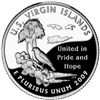 2009 - P Virgin Islands - Roll of 40 - Territory Quarters