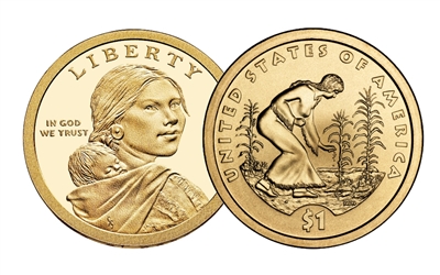 2009 - D Sacagawea Dollar - 25 Coin Roll