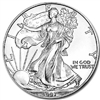 1997 U.S. Silver Eagle - Gem Brilliant Uncirculated with Certificate of Authenticity