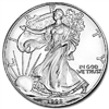 1998 U.S. Silver Eagle - Gem Brilliant Uncirculated with Certificate of Authenticity