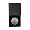 2009 U.S. Silver Eagle in Plastic Air Tite in Magnet Close Black Gift Box - Gem Brilliant Uncirculated