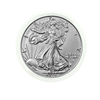 2022 U.S. Silver Eagle Gem Brilliant Uncirculated in Plastic Air-Tite Holder with Certificate of Authenticity