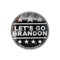 Let's Go Brandon .999 Fine Silver Coin FJB Bullion Coin