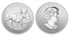 2013 Canadian Antelope One Ounce Silver Coin