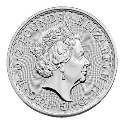 2023 1 oz British Silver Britannia Coin Brilliant Uncirculated