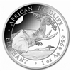 2023 Somalian Elephant One Ounce Silver Coin