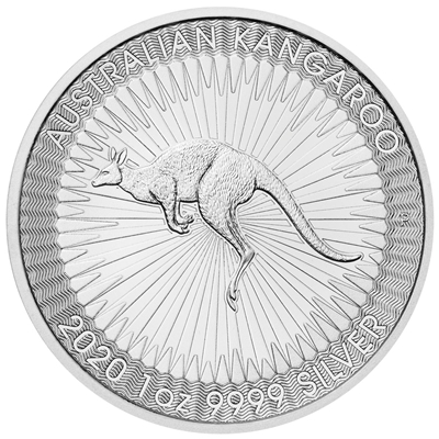 2020 Australia 1 oz Silver Kangaroo