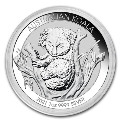 2021 Australian Koala One Ounce Silver Coin