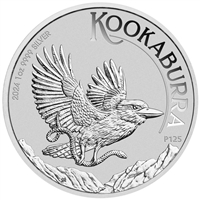 2024 P Australian Kookaburra One Ounce Silver Coin