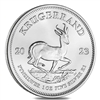 2023 South African 1 oz .999 Fine Silver Krugerrand