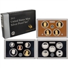 2011 U.S. Mint 14-coin Silver Proof Set - OGP box & COA