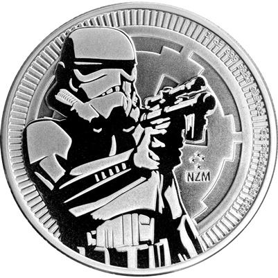 2018 1 oz Niue Silver Star Wars Stormtrooper Coin