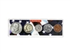 1980 Birth Year Coin Set in American Flag Holder