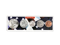 2008 Birth Year Coin Set in American Flag Holder