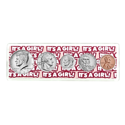 2023 Birth Year Coin Set in "It's a Girl" Holder