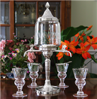 Bistro Absinthe Fountain Set With Glasses & Spoons