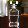 Etched Glass Absinthe Decanter