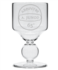 Junod Etched Premium Bubble Reservoir Glass Blown