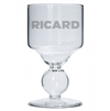 Ricard Etched Premium Bubble Reservoir Pastis Glass Blown