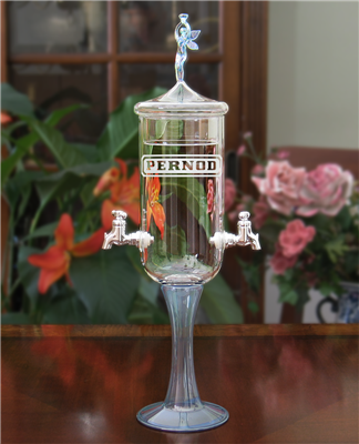 Etched Petite Fee 2 Spout Absinthe Fountain