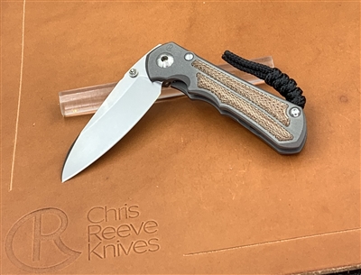 Small Inkosi Inlay Micarta Canvas Natural / Insingo