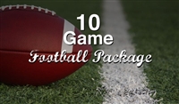 10 Game Football sports handicapping Package