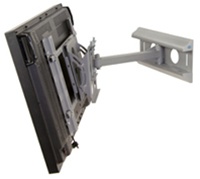 B-Tech Flat Panel Mount Up To 150 lbs., Single Arm Tilt & Swivel