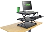 Uncaged Ergonomics CHANGEdesk Adjustable Height Sit to Stand Desk Riser - BLACK