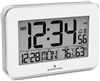 Crystal Framed Atomic Wall Clock with Temperature & Humidity (WHITE)