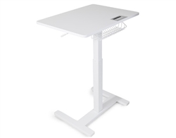 FitDesk Sit to Stand Desk (White)