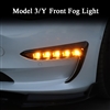 Front Fog Light LED Turn Signal for Tesla Models 3/Y