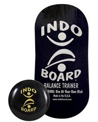 Indo Board ROCKER GF BLACK WITH CUSHION - Standing Desk Balance Accessory