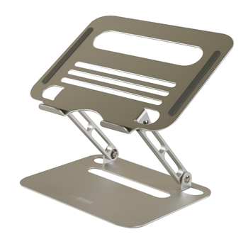 RISE Adjustable Laptop Desk Stand- Silver