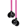 Veho VEP-003-360Z1 360 Stereo Noise isolating Earphones with flex 'anti' tangle cord (PINK)