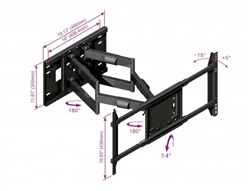 Rocelco VLDC Large Double Cantilever Mount