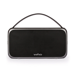 Veho M7 Mode Retro Bluetooth Speaker | Wireless | Water Resistant IPX4 | 1300mAh Power Bank | Rechargeable | Compatible with Smartphones/Tablets/MP3 Players (VSS-014-M7)