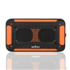 VXS-002-ORG - 360° Vecto Wireless Water Resistant Outdoor Speaker w/6000mAh Powerbank, 4GB Memory, Carry Pouch, Mic,MP3 player - Sports Orange