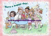 "Have A Happy Day!" Notecards