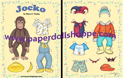 "Jocko" Paper Doll