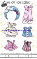 "Wee Love Movie Costumes" Wee Beans Magnetic Clothing Pack