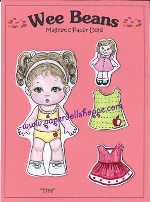 "Tiny" Wee Bean Magnetic Doll Set